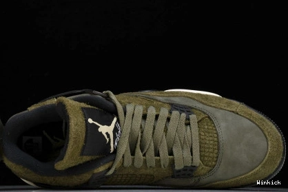 Olive” FB9927-200 Jordan “Medium Air 4 Craft 0728